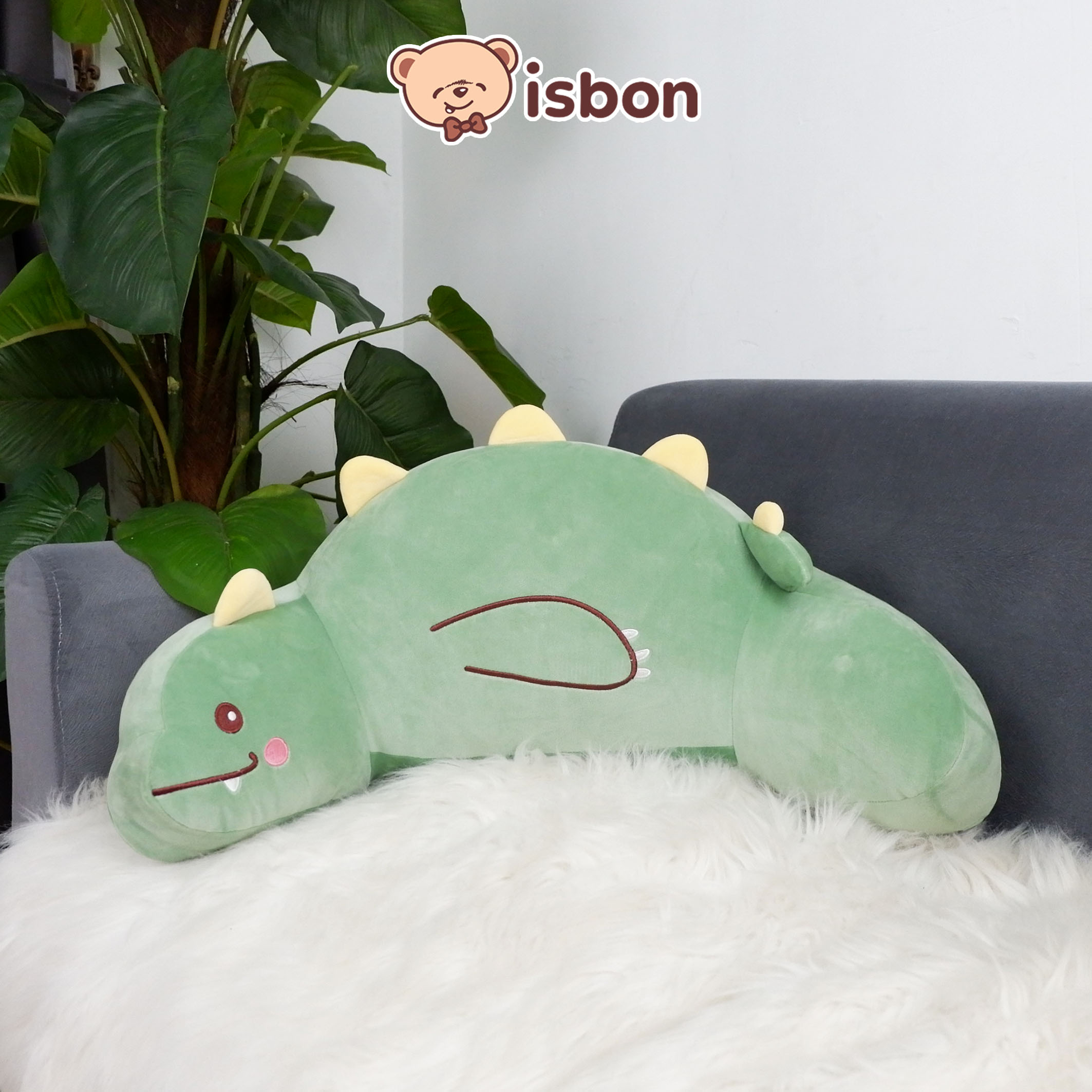 ISTANA BONEKA Bantal Cushion Dino Sandaran Punggung Kepala Duduk Kursi Empuk Halus Lembut Premium