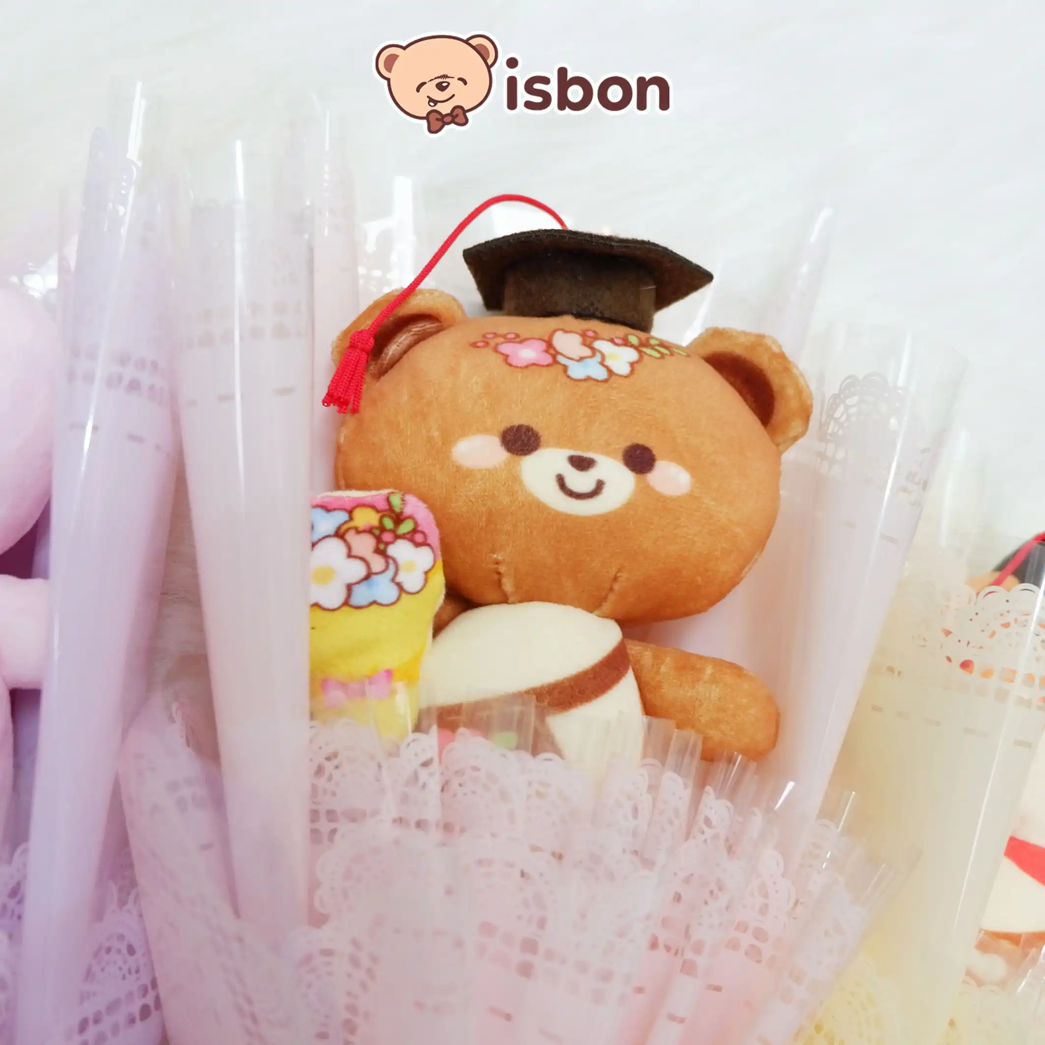 ISTANA BONEKA Buket BMF Kelulusan Hampers Hand Bucket Kado Wisuda Graduation Perayaan Hadiah Spesial Premium