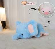 ISTANA BONEKA Double Head Elephant Kostum Piggy Reversible Doll 2 Muka1 Badan Unik Lucu Mainan Anak Non Alergi Premium