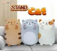 ISTANA BONEKA Bantal Guling Stand Cat Series