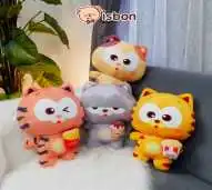 ISTANA BONEKA Kucing Gerry Cat Orange Lucu Empuk Mainan Anak Hadiah Ulang Tahun Premium Spesial