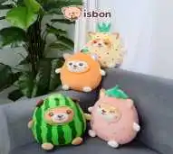 ISTANA BONEKA Buah Fruty Animal Bulat Karakter Hewan