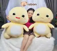 ISTANA BONEKA Dino Kuning 25inch Yellow Dino Mini Lucu Mainan Anak Hadiah Spesial Ulang Tahun