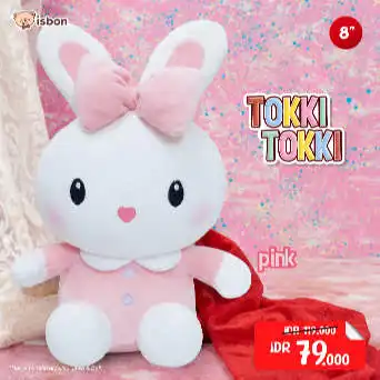 ISTANA BONEKA Kelinci Rabbit Tokki Tokki 