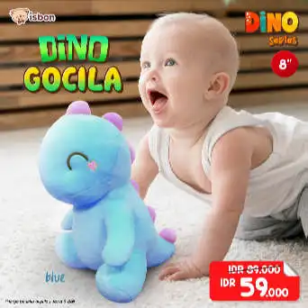 ISTANA BONEKA Dinosaurus Dino Gocila Gozila Tyrex Stegosaurus 