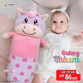 ISTANA BONEKA Guling Unicorn Kuda Poni